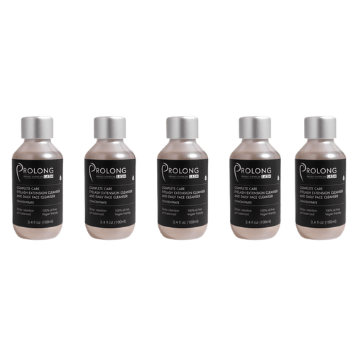 5 flacons de Prolong Nettoyant Concentré.